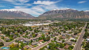 You are surrounded by mountains and lakes which are visible from the deck.