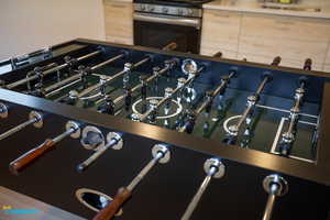 Details of fooseball table