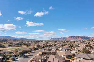 View of mountain feature featuring a residential view