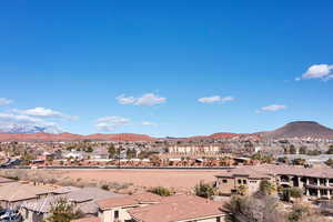 Mountain view with a residential view