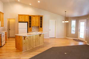 Kitchen with dining area