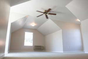 Bonus room above the garage