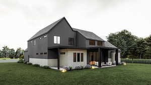 Gabled Rendering Back