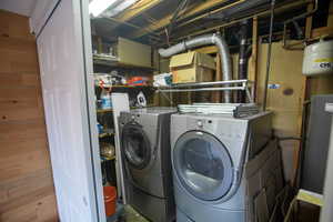 Basement laundry