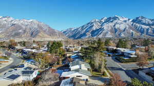 Mountain view with a residential view