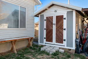 View of shed