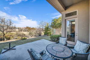 View of patio / terrace with outdoor dining area