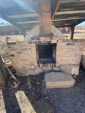 Outside bread oven