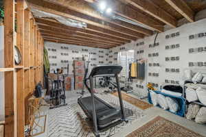 View of workout area