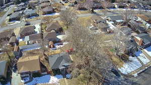 Aerial view featuring a residential view Looking South