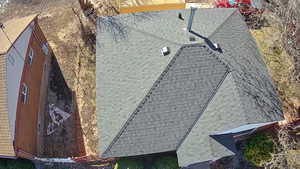 Aerial view of New Roof 2025