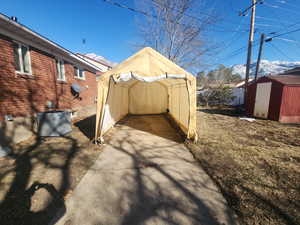 Soft Sided Garage and shed