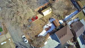 Bird's eye view of Back Yard