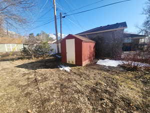 View of shed