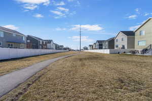 View of road featuring a residential view