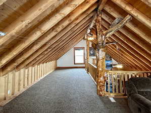 View of attic