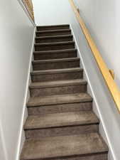 View of stairway