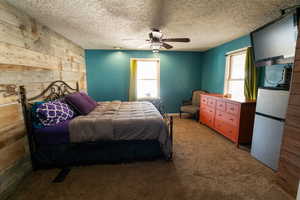 Large Primary Bedroom with custom woodwork