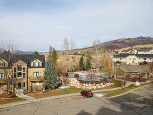 Exterior space with a residential view