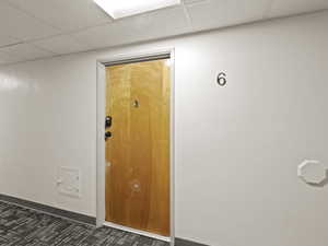 View of exterior entry