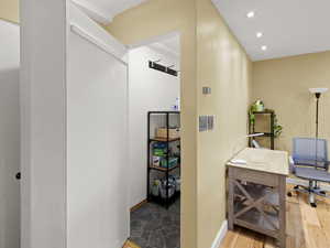 hidden storage area!