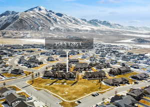 Exterior space featuring a mountain view and a residential view