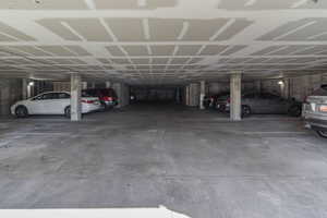 View of parking garage