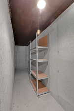View of storage room