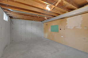 View of basement