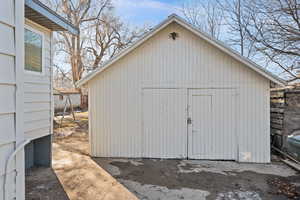 View of shed