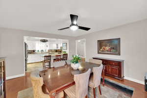 Dining space