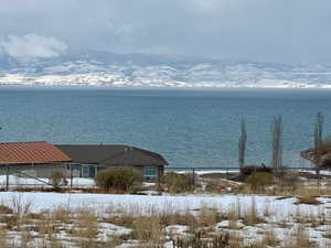 View of lake from lot