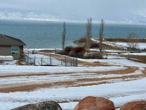 View to lake from lot