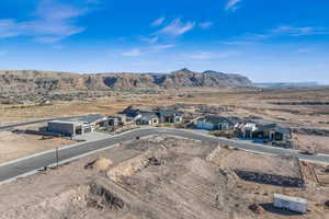 View of mountain feature featuring a residential view