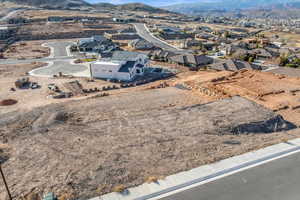 Bird's eye view with a residential view and a mountain view