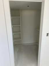 View of closet