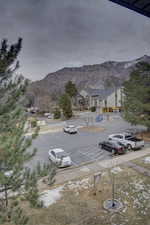 View of the surrounding area from the living room window