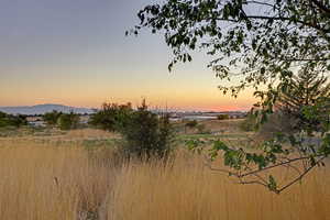 View of nature at dusk