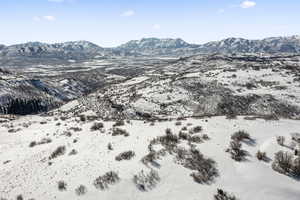 View of mountain background