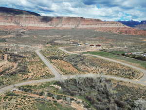 Property view of mountains with a rural view