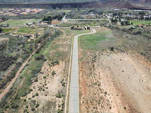 Drone / aerial view with a rural view