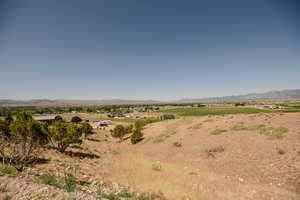 View of mountain background