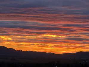 View of mountain backdrop