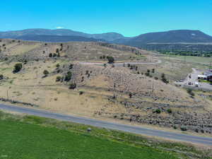 View of mountain background
