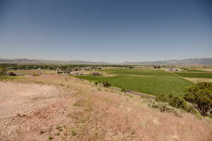 View of nature featuring mountains and rural landscape