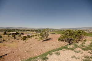 Mountain view featuring rural landscape