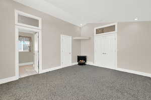 Virtually altered to show flooring possibilities.