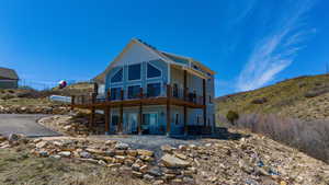 View of rear view of house