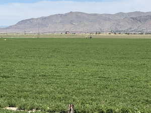 Mountain view featuring a rural view