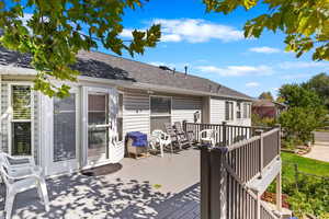 Rear Deck (house view)